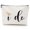 Bolso de Lona Explosivo Transfronterizo para Mujer Monedero con Cremallera Moda Joker Gran Capacidad Bolsa de Cosméticos Logo Personalizado