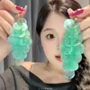 ¡Son los Pendientes Perfectos para Caras Cuadradas y Redondas! Pendientes Exagerados de Borla con Flores Que Son Particularmente Hermosos y Vivos