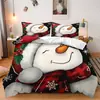 Temu Conjunto de Roupa de Cama de Três Peças de Natal Boneco de Neve de Natal Rena Decoração de Casa Conjunto de Roupa de Cama de Três Peças Pode Ser Enviado Jit