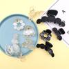 Coreano Retro Adulto Celebridad de Internet Clip Pequeño Elegante Combinable Clip para Cabello Mediano Parte Posterior de la Cabeza de Niña Perla Adhesiva