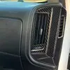 Adecuado para 14-18 Gmc 1500 Interior de Coche Modificado Fibra de Carbono Salida de Aire para Pasajeros Calcomanía Decorativa