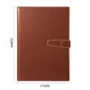 Bloc de Notas Avanzado Deli 3335 - 120 Hojas - 25K - 205Mm*143Mm (Marrón)