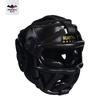 Capacete de Boxe para Adultos e Crianças, Proteção de Cabeça em PU para Luta, Muay Thai, Treinamento de Taekwondo, Máscara Facial Fechada, Capacete de Proteção Facial