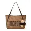Bolsas Estilo Western Outono e Inverno 2025 Novas Bolsas Femininas Bolsas de Ombro da Moda para o Dia a Dia de Grande Capacidade Bolsas Tote para Aulas de Estudantes Universitários
