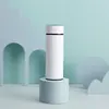 Taza Térmica de Regalo Más Vendida Acero Inoxidable 304 350ml Taza con Control de Temperatura Separación Té/Agua Taza Recta de Negocios Taza de Agua de Regalo