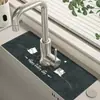 Tapete Drenante de Lama Diatomácea Pad Absorvente para Torneira de Cozinha Limpável Sem Lavagem Resistente a Mofo Secagem Rápida Pad para Pia de Lavatório