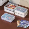 Caixa de Armazenamento para Jogos de Tabuleiro e Cartas Caixa Plástica Transparente Cartas de Jogo Ultraman Organizador de Nomes de Cartas Armazenamento
