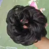 Peluca cabeza de bola pelo rizado anillo de pelo rizado anillo de pelo real esponjoso forma de cabeza plana flor soporte cabeza de mujer realista rizador de pelo de flor