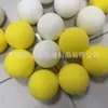 Bola de Badminton de Esponja 70mm para Treinamento de Iniciantes Indoor, Bola Sólida de Esponja Segura para Crianças, Atacado