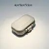 Estuche para Gafas al por Mayor de Fábrica en Stock, Caja de Almacenamiento Hecha a Mano de Cuero con Hebilla Magnética, Estuche Suave con Botón a Presión, Se Puede Personalizar con Logo, Envío Gratis