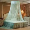 [Personalización de Textiles para el Hogar Ai Jingmei] Cúpula de Techo Mosquitero Pequeño Fresco Mosquitero para Estudiantes Mosquitero Redondo de Princesa Transmisión en Vivo