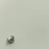 Botões Metálicos de Formato Assimétrico com Pedra 11,5mm Botões Pequenos de Formato Especial Botões Decorativos para Camisa Cardigã