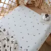 Cojín para Pañal Lavable, Sábana Impermeable para Cuna de Bebé, Compresa Menstrual, Almohadilla de Algodón Puro Clase A para Cuna de Bebé para la Noche, Absorbente y Transpirable para el Verano