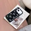 Cuero Aceitado con Cera Forma de Corazón Estrella de Cinco Puntas Adecuado para iPhone 17 Pro Max Lujo 16 Negocios 15/14/13 Funda para Teléfono