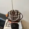 Bolso Cubo Casual Personalizado de Aspecto de Alta Gama Tendencia de Moda Invierno 2025 Bolso Nuevo para Mujer Bolso de Hombro Cruzado