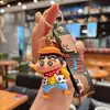 Kros desenho animado Crayon Shin-chan figura cosplay fofa presente chaveiro pingente de bolsa presente de máquina de garra chaveiro