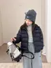 Chaqueta de algodón con relleno de plumón para niña, colección de invierno 2026, estilo nuevo, prenda exterior ligera de algodón con relleno de plumón para niños, adecuada para niñas de talla mediana y grande, estilo coreano y a la moda