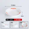 Plato Hondo para Hot Pot Estilo Retro de Melamina, Tazón Pequeño Nostálgico para Guarnición de Hot Pot de Puesto Callejero, Tazón Comercial para Salsa de Inmersión de Tripa