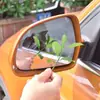 Película Antilluvia para Espejo Retrovisor de Coche, Película Antivaho para Espejo de Reversa, Espejo Reflectante, Película Impermeable Antivaho para Vidrio de Ventana Lateral de Coche, Película para Coche