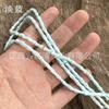 Concha natural 4*8/5*10mm concha blanca cuentas de bambú diy accesorios de material hechos a mano accesorios a