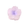 Presilha de Cabelo Garra com Gradiente de Flor de Coração Cacheado Transfronteiriça para Mulheres, Verão, Parte de Trás da Cabeça, Cabelo Preso em Coque, Presilha Tubarão, Acessório de Cabeça de Alta Qualidade, Cabelo