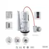 Juego completo de piezas para inodoro, incluyendo accesorios para tanque de inodoro de control por cable, válvula de llenado silenciosa y válvula de descarga de doble pulsador - Meijia K5008