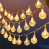 Fio de Luzes Coloridas Pequenas LED Luzes de Barraca Luzes de Estrela Luzes de Acampamento de Atmosfera Fio de Luzes Decorativas de Natal para Exterior Luzes Solares de Festival