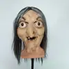 Máscara de Bruxa Carnuda de Halloween, Casa Mal-Assombrada, Câmara Secreta, Fuga, Vestir-se, Fone de Ouvido Feminino, Personagem, Brincando, Adereços