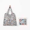 Bolsa de Compras Impermeable Personalizada de un Solo Hombro para Compras de Abarrotes Plegable de Gran Capacidad Bolsa Plegable de Poliéster 190t Bolsa de Regalo Publicitaria