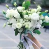 Ramo de Boda Novia Sosteniendo Foto de Boda Tulipán Certificado Flor Artificial Accesorios para Fotos Día de San Valentín Chino Estación Independiente