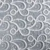 Tecido Bordado com Padrão Paisley Tridimensional em Renda DIY Tecido Lolita Material de Bordado para Vestido de Moda Vestido de Casamento