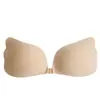 Sutiã Push-Up Deusa Lala Roupa Íntima Invisível Sem Alças Almofadas de Silicone para Seios Almofadas de Sutiã Peça Única