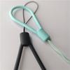 Cordón para teléfono móvil, cordón de muñeca de color, directo de fábrica, cordón de silicona de color sólido, corto, pequeño, regalo, multicolor opcional