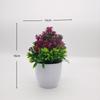 Simulação transfronteiriça crisântemo plástico bonsai simulação flor planta verde interior flor artificial decoração mesa de trabalho criativo pequenos ornamentos