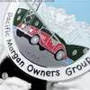 Artesanato em Esmalte Decoração de Carro, Medalha Colorida Preenchida com Cola Comemoração, Logotipo de Carro Morgan Feito Sob Medida Cinco Medalhas de Ouro