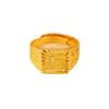 Runjianghu micro-negocio más vendido anillo de oro Tuhao joyería anillo de oro imitación anillo de oro de la fortuna para hombre joyería