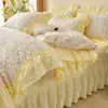 2026 Novo Colcha de Cama de Renda Estilo Vintage Francês Conjunto de Quatro Peças Estilo AA/Estilo AB (Estilo Capa de Edredom/Estilo Colcha de Verão)