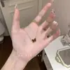 Fragrância de Borboleta~Colar de Borboleta Vermelha Gigante Gentil e Compacto, Luxo Acessível, High-End, Corrente Exquisita para Clavícula de Fada