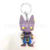 Popular Anime Dragon Ball Z Llavero de Silicona Periférico Dragon Ball Super Universo Lindo Colgante Accesorios Goku