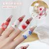 Vendaje Banda Protectora para Dedos para Cuidado de Uñas, Elástico, Transpirable, Autoadhesivo, Cinta Anti-Abrasión, Tira Pulidora, No Daña las Uñas, Elimina Piel Muerta