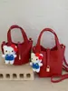 Bolso Cubo de Moda Transfronterizo 2026 para Mujer, Bolso de Hombro Cruzado Individual Estilo Coreano, Bolso Sencillo Casual para el Trabajo