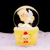 Transmisión en Vivo Decoración de Bola de Cristal con Espuma Sabor Naranja Regalos Adornos Creativos Decoración del Hogar Regalos Recomendados Venta al por Mayor