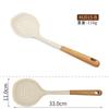 Suministros de Cocina Silicona Mango de Madera Nórdico Sartén Antiadherente Espátula Juego de 12 Piezas Grado Alimenticio Resistente a Altas Temperaturas Cuchara Utensilios de Cocina