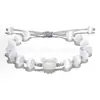 Pulsera de Cuentas con Colgante de Oso de Plata Pura 999, Moderna, Linda, Dulce, Versátil, Pulsera de Amistad Estilo Chino