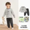 Kaka Panda Ropa Infantil Conjunto de Ropa para Casa Infantil Ropa de Otoño para Niños Pijama para Niñas Conjunto de Dos Piezas con Top y Pantalones de Otoño para Bebé