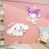 Diseño de Habitación Infantil Adornos Decorativos Sanrio Pegatinas de Pared de Fondo para Habitación de Niñas Renovación de Habitación de Pequeña Princesa Pegatinas para Puerta