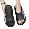 Pantuflas de Hombre Playa Sensación Suave Verano Exterior Nuevo Hogar Suela Gruesa Antideslizantes Pantuflas Chanclas Súper Suaves Pantuflas de Moda
