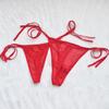 Ropa Interior Transparente Popular Siete Colores para Pareja Transfronteriza, Tirantes de Malla, Estilo Punto Expuesto, Regalo Sexy para el Día de San Valentín Chino para Hombres y Mujeres, Pasión