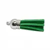 Nuevo Colgante de Borla de Terciopelo Coreano de 3 cm Fleco de Mini Borla Accesorios DIY Hechos a Mano Borla Galvanizada