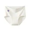 Atacado de Calcinhas Femininas de Grau Médico, Algodão Puro, Gancho Estendido, Adesivo Antibacteriano 10A, Cobertura do Quadril, Cintura Alta, Calcinhas Femininas Plus-Size